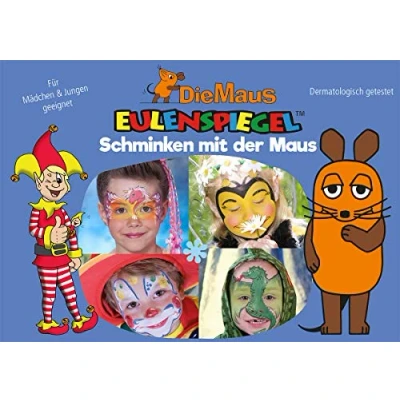 Obrázek Eulenspiegel 206324 líčení myší, pro cca 60 masek, barvy na líčení, karneval, tématická party