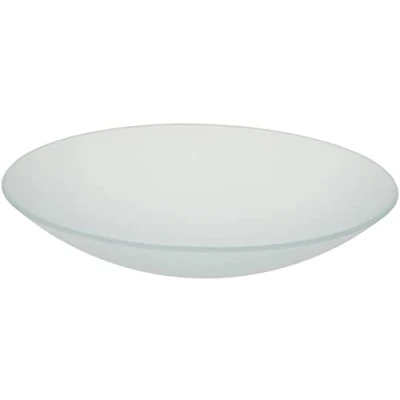 Obrázek Westinghouse Lighting Stínidlo z mražené houby, 21,7 cm, bílé, x 4,7 cm