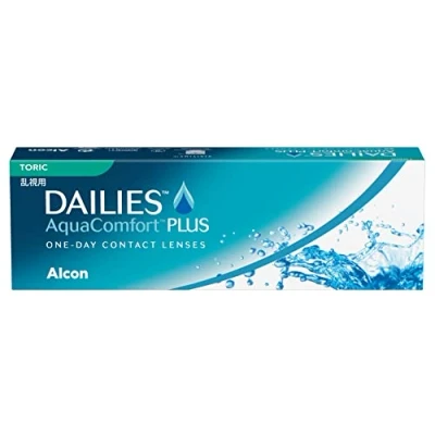 Obrázek Dailies AquaComfort Plus Toric denní čočky měkké, 30 kusů, BC 8,8 mm, DIA 14,4 CYL 1,75, osa 180, 8 dioptrií