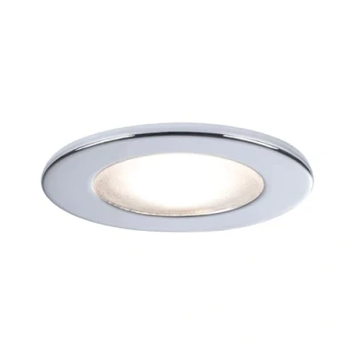 Obrázek Paulmann 98462 Nábytkové Vestavné svítidlo Micro Line Structure bodové světlo max. 1x20W lampa provozní napětí 12 V G4 kov Spot chrom
