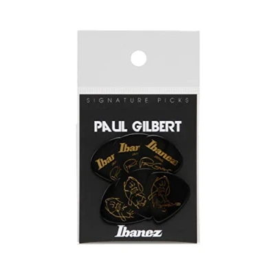 Obrázek IBANEZ Picks Signature Series Paul Gilbert 6 kusů černé 1,0 mm Heavy (B1000PG BK)