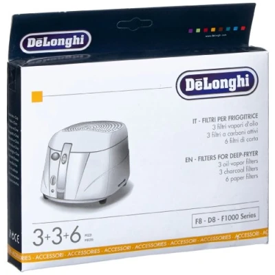 Obrázek DeLonghi 5525101500 tukový filtr fritéza filterset F881 F885V für F8/D8/F1000