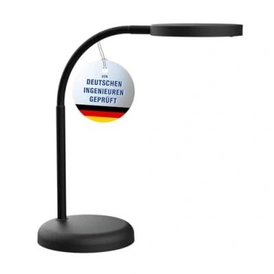 Obrázek Maul stolní lampa LED MAULjoy Malá na psací stůl s podstavcem Moderní stůl, kancelář flexibilní 3000 K teplým bílým světlem černá