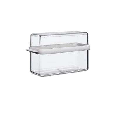 Obrázek Mepal Knäckebrotbox Stora Úložný box na sušenky &amp; Knäckebrot Vzduchotěsný s víkem Ideální pro uložení jednoho balení 1600 ml bílý