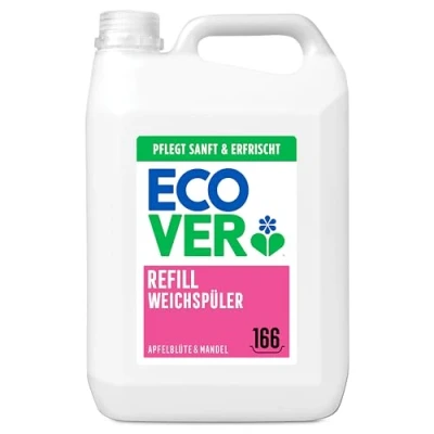 Obrázek ECOVER Weichspüler, Apfelblüte und Mandel, 166 Waschladungen (1er Pack)