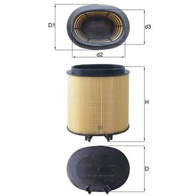 Obrázek Mahle Knecht LX 2974 vzduchový filtr