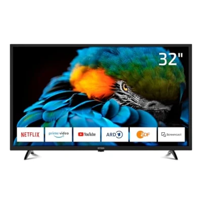 Obrázek DYON Smart 32 XT 80 cm (32 palců) televizor (HD TV, HD Triple Tuner (DVB C/ S2/ T2), Prime Video, Netflix a HbbTV) [modelový rok 2022], černý