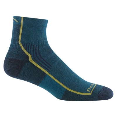 Obrázek Darn Tough Hiker 1/4 Midweight pánské merino ponožky Dark Teal, L