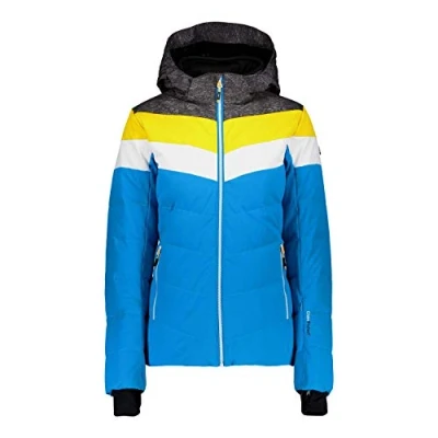 Obrázek CMP Stretch Skijacke für Damen mit abnehmbarer Kapuze, Blaues Juwel, D36