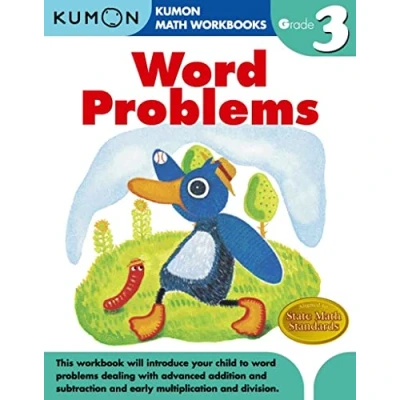 Obrázek Grade 3 Word Problems (Kumon Math Workbooks)