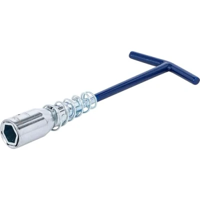 Obrázek BGS Diy 142 klíč na zapalovací svíčky s T rukojetí, kloubová pružina šestihran SW 16 mm / 21