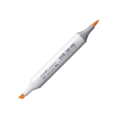 Obrázek COPIC Sketch Marker typ YR 21, krémový, profesionální značkovač, se super bush špičkou a středním hrotem