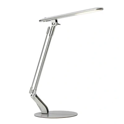 Obrázek BRILLIANT lampa Brendan LED na psací stůl titan 1x 6 W integrovaná (SMD), (680 lm, 4100 K) tlakový spínač hlavě