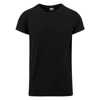 Obrázek Urban Classics Pánské tričko Turnup Tee, černá (Black 7)