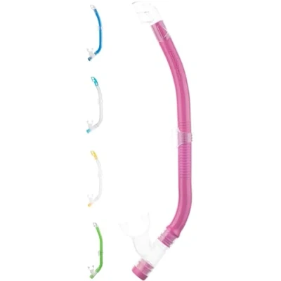 Obrázek Cressi Top šnorchl Unisex Youth Minidry Snorkel šnorchlovací trubice pro děti a mládež jednotná velikost