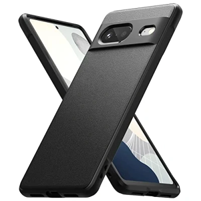 Obrázek Ringke Onyx kryt kompatibilní s Google Pixel 7, lepší uchopení, flexibilní TPU, robustní nárazuvzdorný pro telefon 7 5G (2022) černá barva