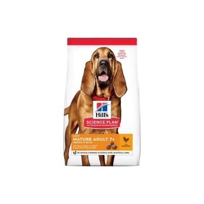 Obrázek HILLS Canine Mature 7+ Light Medium Chicken 14kg