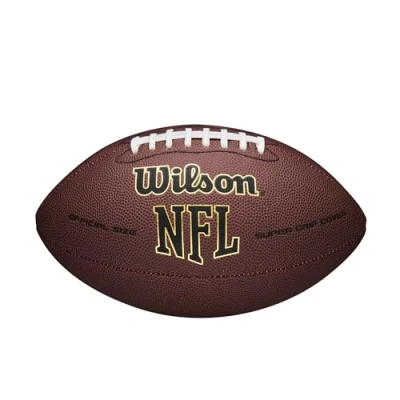 Obrázek Wilson NFL Super Grip fotbal, hnědá, Official