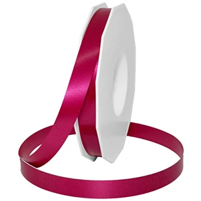 Obrázek C.E. PATTBERG Geschenkband Bordeaux, 91 Meter Ringelband 15 mm zum Basteln, Dekorieren &amp; Verpacken von Geschenken zu jedem Anlass