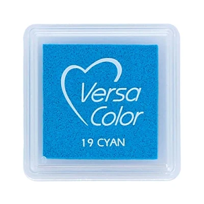 Obrázek Tsukineko versasmall Ink Pads Tinte Pigment Stempelkissen, Cyan