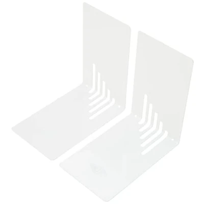 Obrázek Wedo 1021000 opěrka na knihy (z kovu, 14 x 8,5 cm) 2 kusy, bílá