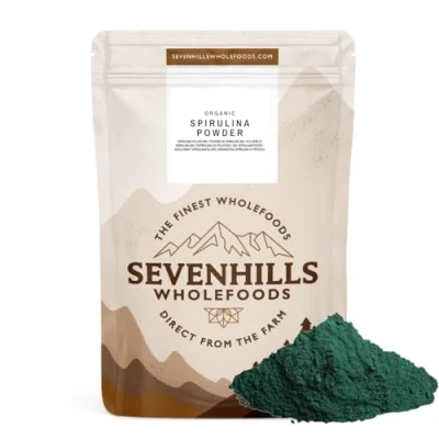 Obrázek Sevenhills Wholefoods Spirulina prášek Bio 500 g