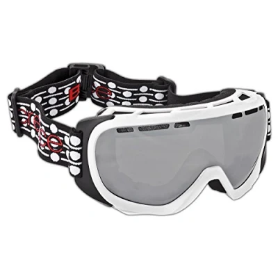 Obrázek Black Crevice Lyžařské brýle pro dospělé s dvojitým sklem, bílé/stříbrné, BCR041267 1…