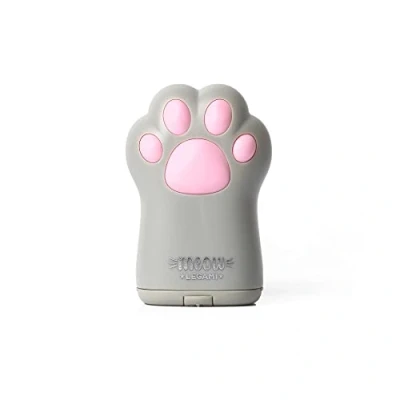 Obrázek Legami Bleistiftspitzer Mit Behälter, Miau, 4,5x7 cm, Kunststoff, Doppelloch für Standard und Jumbo Bleistifte, Klappbarer Deckel, Spänebehälter, Spiegel Auf Der Rückseite