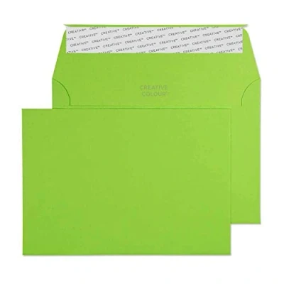 Obrázek Blake Creative Colour 107 Dopisní obálky Nalepovací limetková zelená C6 114 x 162 mm 120g/m² 500 kusů