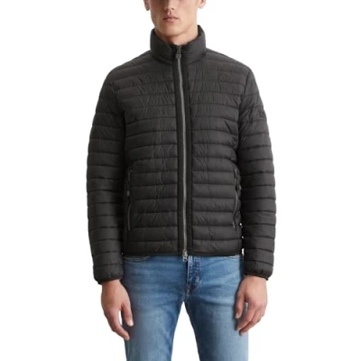 Obrázek Marc O&#039;Polo Stehkragenstepp MIT Wattierung VON Unifi Repreve Zimní bunda, Muži, Velikost: Large, Black