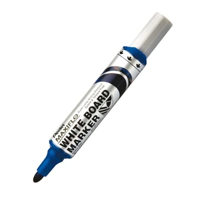 Obrázek Pentel Maxiflo MWL5 M Board zvýrazňovač 12 kusů Modrá