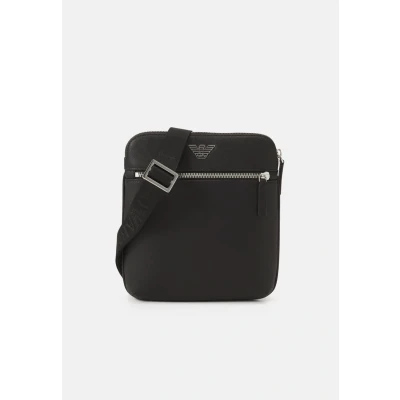 Obrázek Emporio Armani Crossobody FLAT Unisex Taška s příčným popruhem, Velikost: One Size, Black