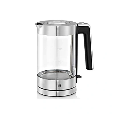 Obrázek WMF Lono rychlovarná konvice sklo 1,7 litru, skleněná s filtrem vodního kamene, bezdrátová, 3000 W, ušlechtilá ocel matná