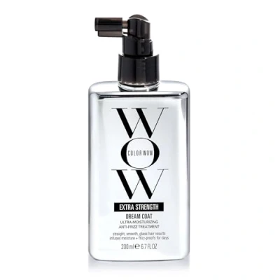 Obrázek Color Wow Dream Coat Extra Strength, ochrana proti horku, sprej krepatění, až 3 mytí vlasů, lesklý pro super hladké, hebké vlasy, bez sulfátů, parabenů, netestováno na zvířatech, 200