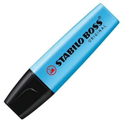 Obrázek STABILO Zvýrazňovač BOSS ORIGINAL jednotlivé pero modrý