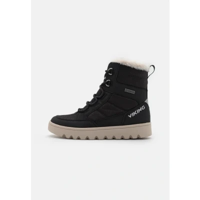 Obrázek Viking Fleek WARM GTX ZIP Unisex Šněrovací vysoké boty pro děti, Velikost: 33, Black
