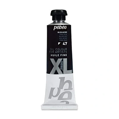 Obrázek PEBEO Feines Öl 37 ML XL Studio 37ml, Stahlblau, Milliliters