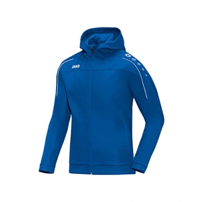 Obrázek JAKO Pánská základní bunda s kapucí Classico, nightblue/citro, 4XL, 6850