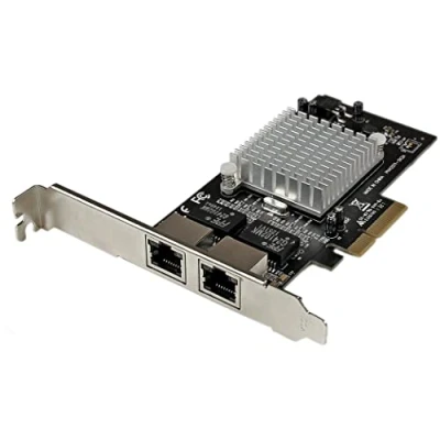 Obrázek StarTech.com 2 Port PCI Express / PCIe Gigabit Ethernet síťová karta 2x RJ45 e Intel i350 NIC Server adaptér