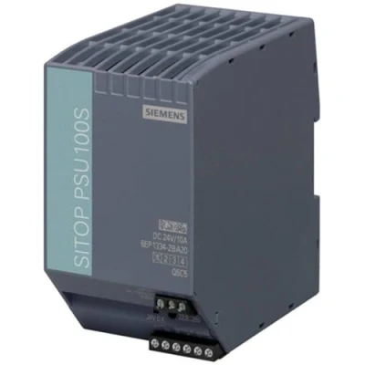 Obrázek Siemens SITOP PSU100S 24 V/10A síťový zdroj do pouzder (DIN Rail) V/DC 10 A 240 W 1 x