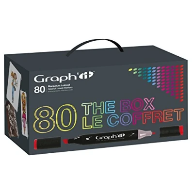 Obrázek Graph &#039;it taška na zahradní nářadí Marker Coffret de 80 marqueurs