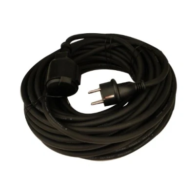 Obrázek UNITEC Gumové prodloužení H05RRR F3G1,5mm² 10 m, IP 44, černá