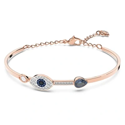 Obrázek Náramek Swarovski Duo Evil Eye, směs kovů