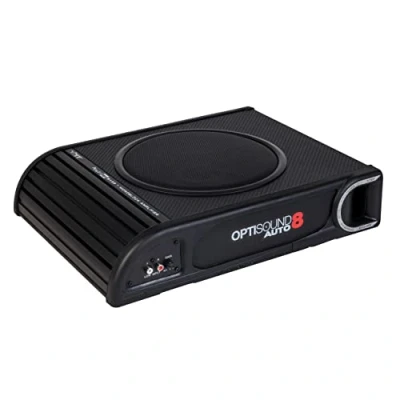 Obrázek Vibe Audio Optisound Slimline 8&quot; aktivní basový kryt, OPTISOUNDAUTO8A V2, černý