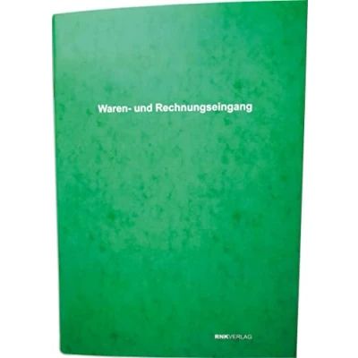 Obrázek RNKVERLAG 30013 Vstup do zboží a fakturační vstup, kniha s 80 stranami, DIN A4, 1 kus