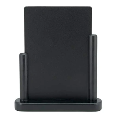 Obrázek Securit Aufstellbare menu tabule/tabule/příslušenství, lakovaná, velikost M, 15 x 21 cm, černá