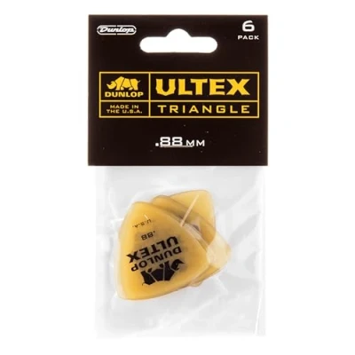 Obrázek JIM DUNLOP Plektrum Ultex Triangel 0,88 mm 12 kusů