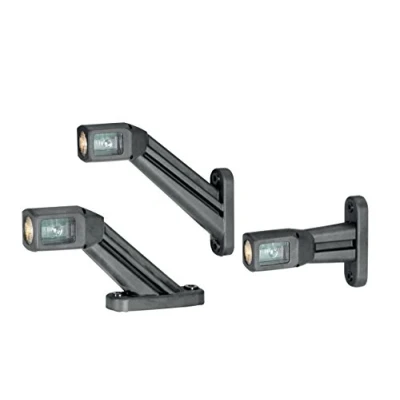 Obrázek HELLA 2XS 011 769 021 obrysové světlo přívěs LED 12/24V ECE/ADR/GGVS kabel: 500mm zástrčka: EasyConn 2pólová pravá/boční montáž