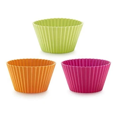 Obrázek Lékué Klasické formy na muffiny, 7 cm, 6 kusů, vícebarevné (0240100SURM033)