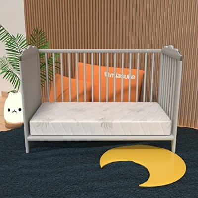 Obrázek miasuite i sogni italiani Matrace na kolébku 60 x 140 16 cm zdravotnický výrobek, odnímatelná, Aloe Vera Lupin Baby